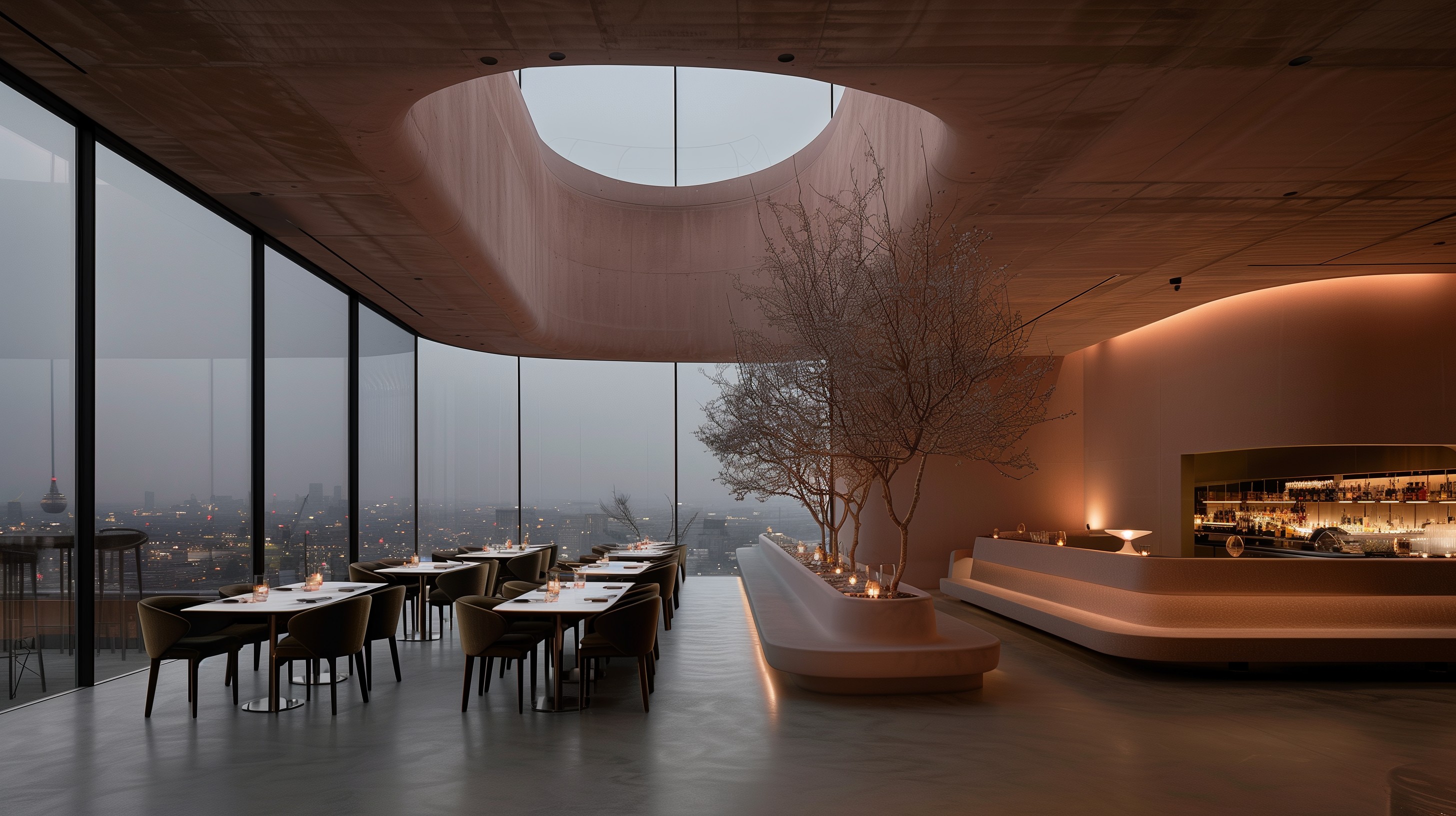 Glass Garden interior