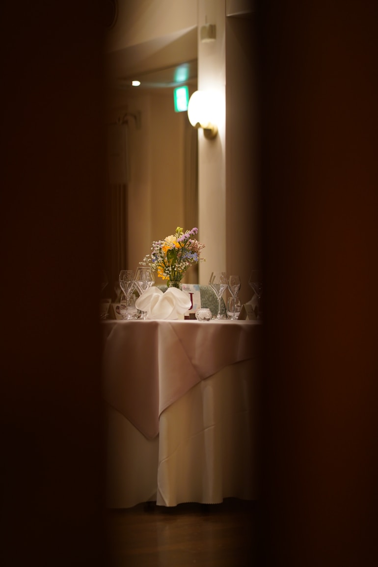 Ceremonial evening detail